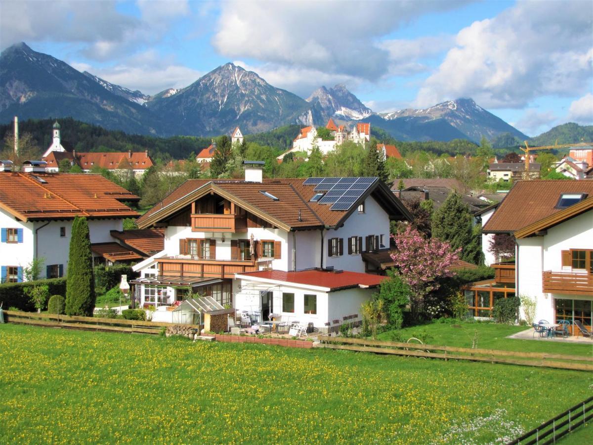 Chalet Im Haus Schlossblick Füssen Eksteriør billede