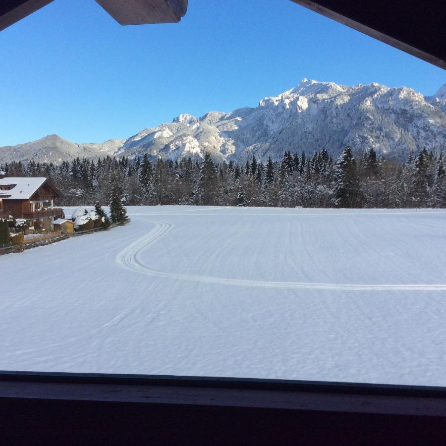 Chalet Im Haus Schlossblick Füssen Eksteriør billede
