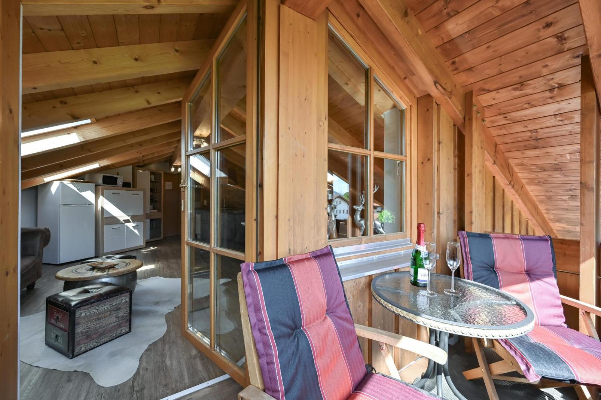 Chalet Im Haus Schlossblick Füssen Eksteriør billede